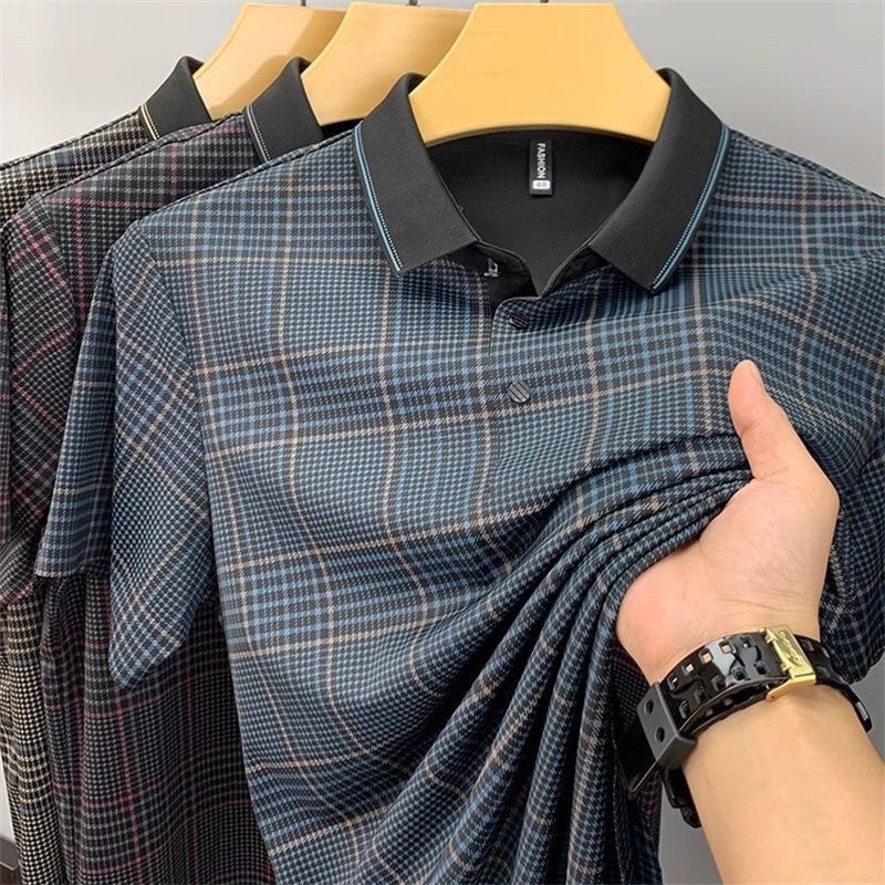 Eternal Plaid Branded Polo T-Shirts